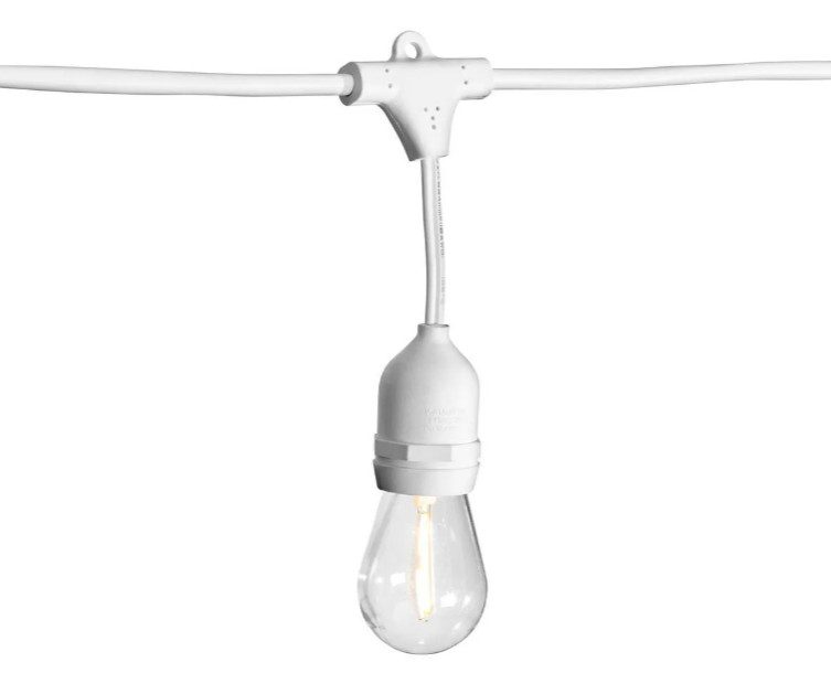 Make your event really shine with our tent peak string lighting! These string lights will provide plenty of light for all your guests.