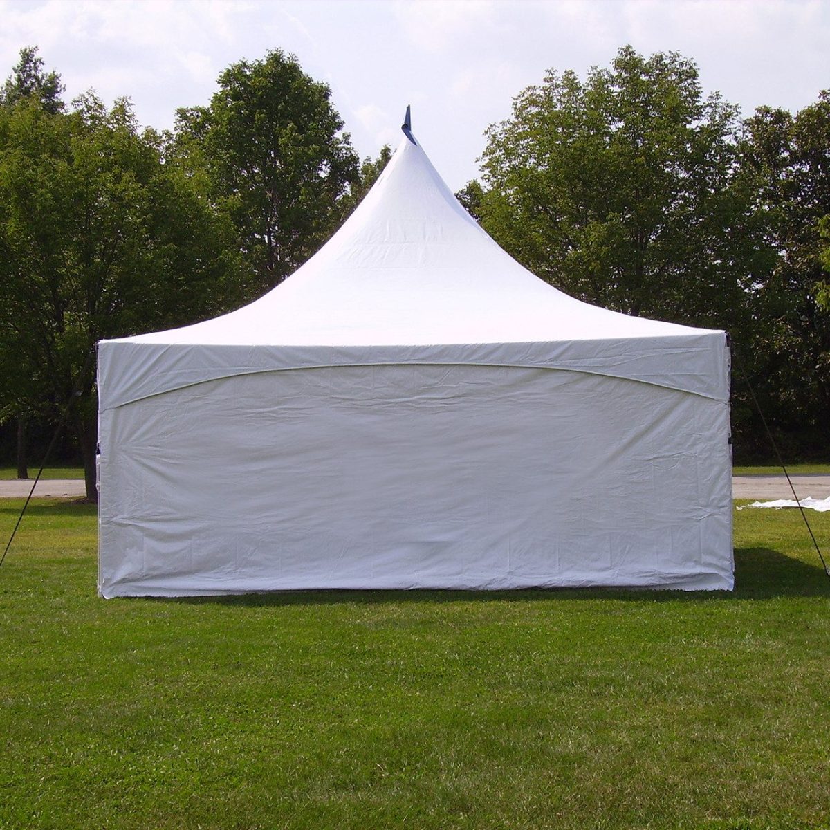 20' Solid Tent Sidewall, 8' x 20' Solid - Covington Rental