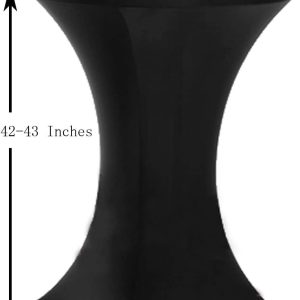 Spandex, Black 30" Cocktail Table