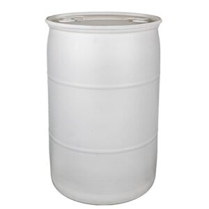 The 55-gallon water barrels provide a secure and reliable solution for anchoring frame tents on surfaces where traditional staking is not possible.